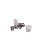 Securplumb Straight Radiator Valve 15mm Chrome
