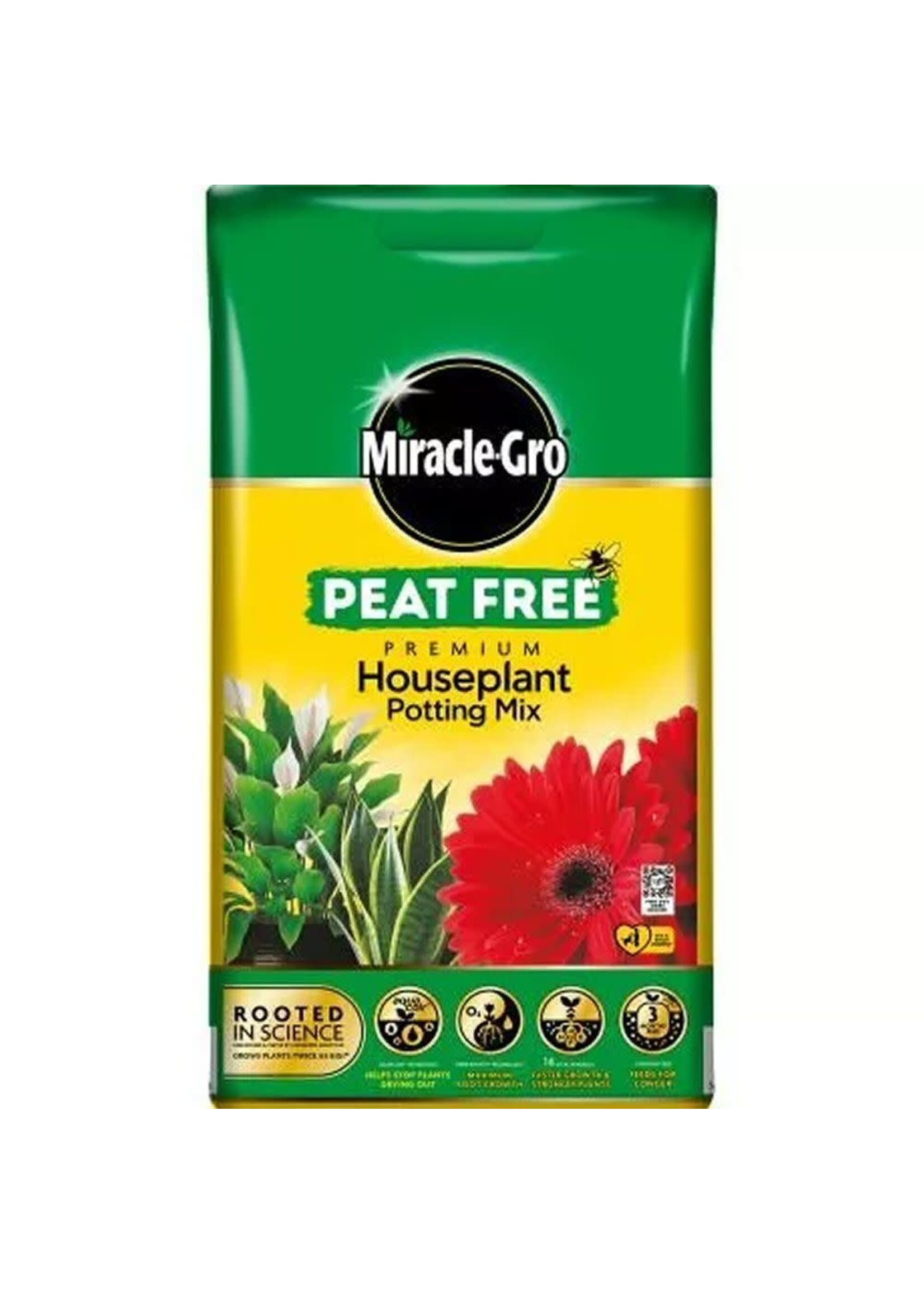 Miracle-Gro  (Scotts) Miracle-Gro® Premium Peat Free Houseplant Potting Mix Compost 10L