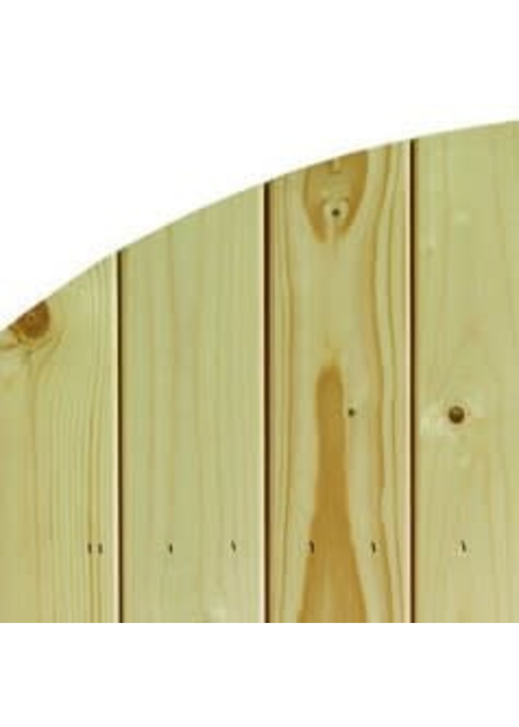 Arch Top Pine Gate