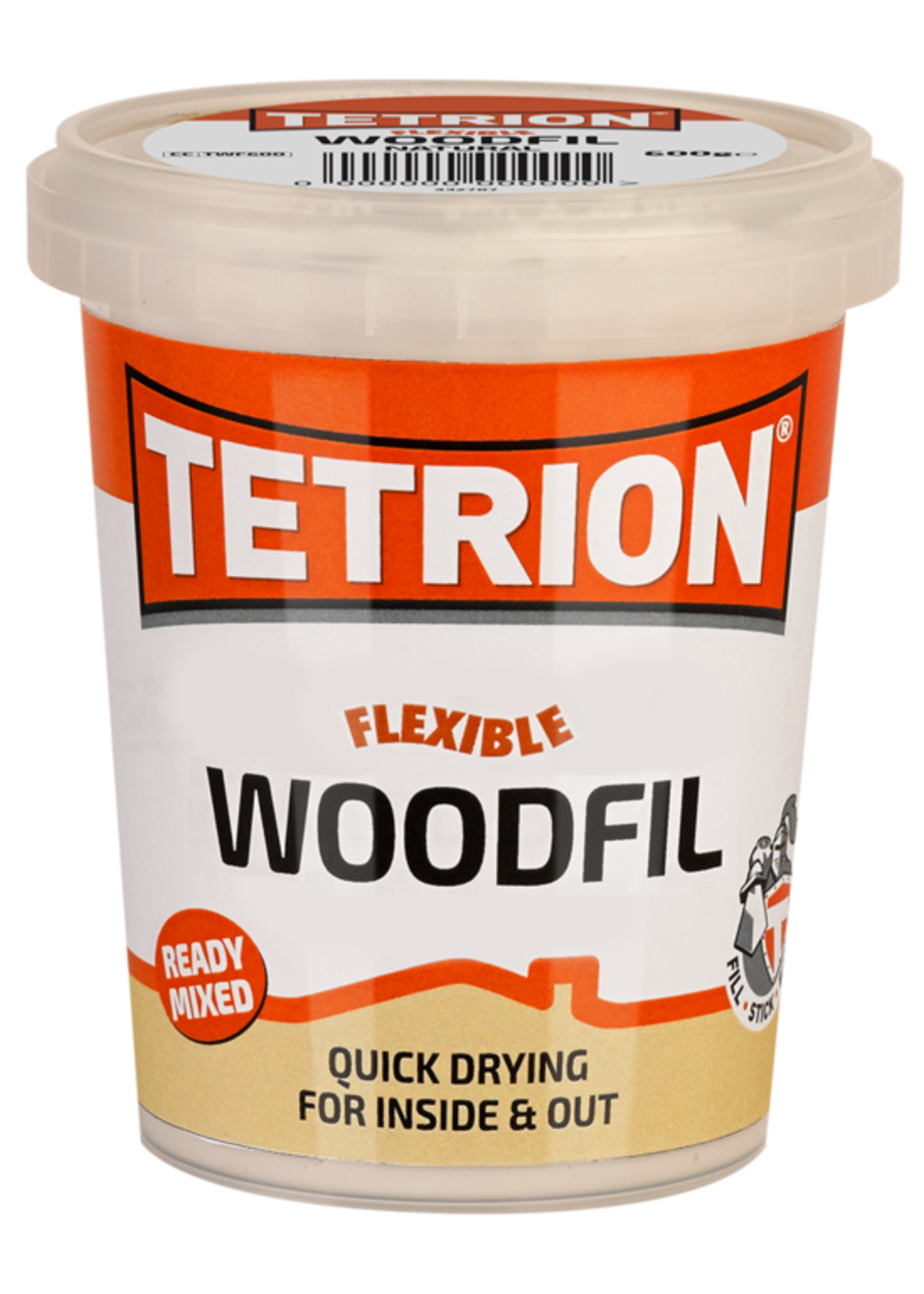 Tetrion Tetrion Flexible Woodfiller 600g