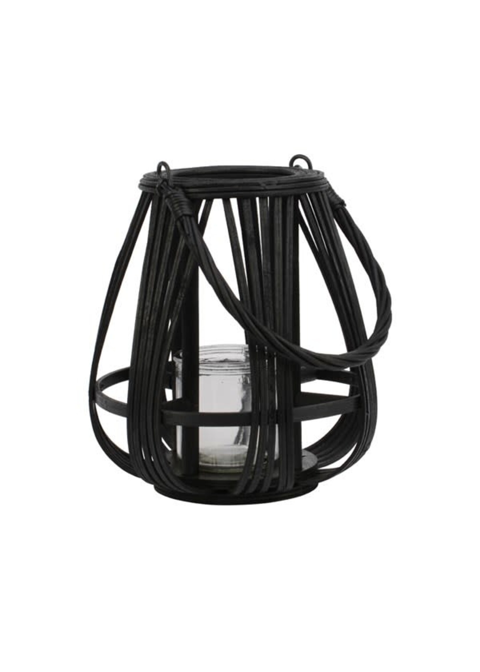 Decoris Lantern bamboo round L20.00-W20.00-H23.00cm
