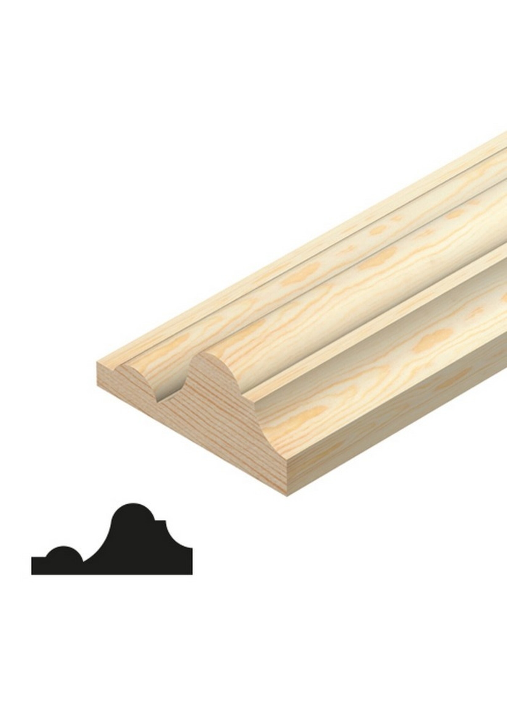 Dado Rail Pine