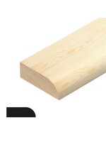 Pencil Round Architrave Pine