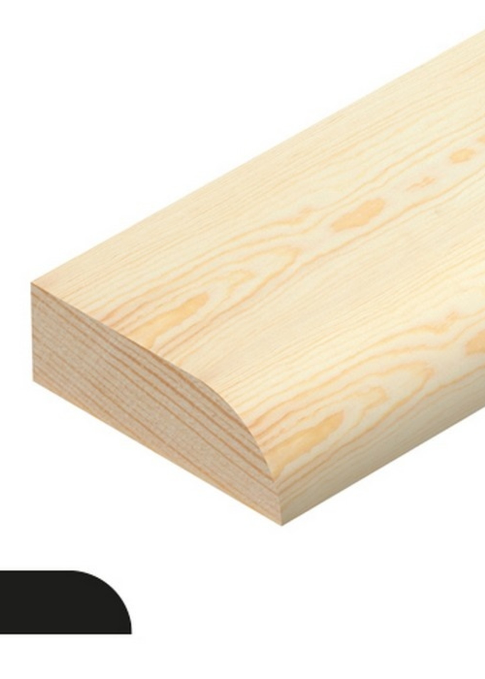 Pencil Round Architrave Pine