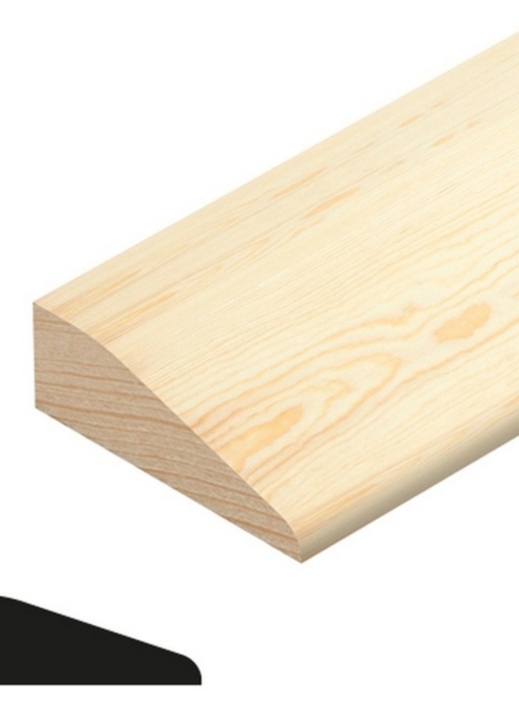 Chamfered Architrave Pine