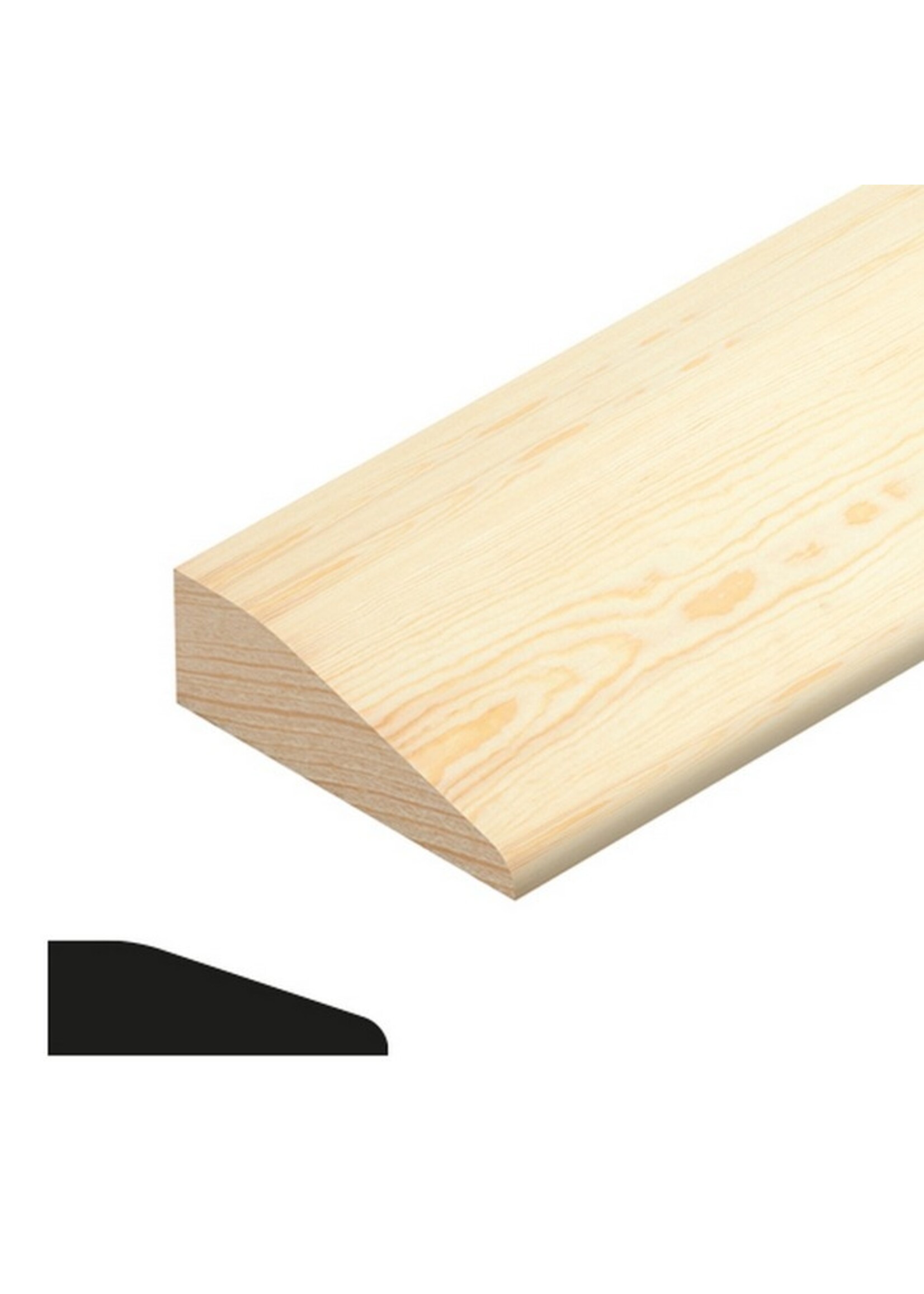 Chamfered Architrave Pine
