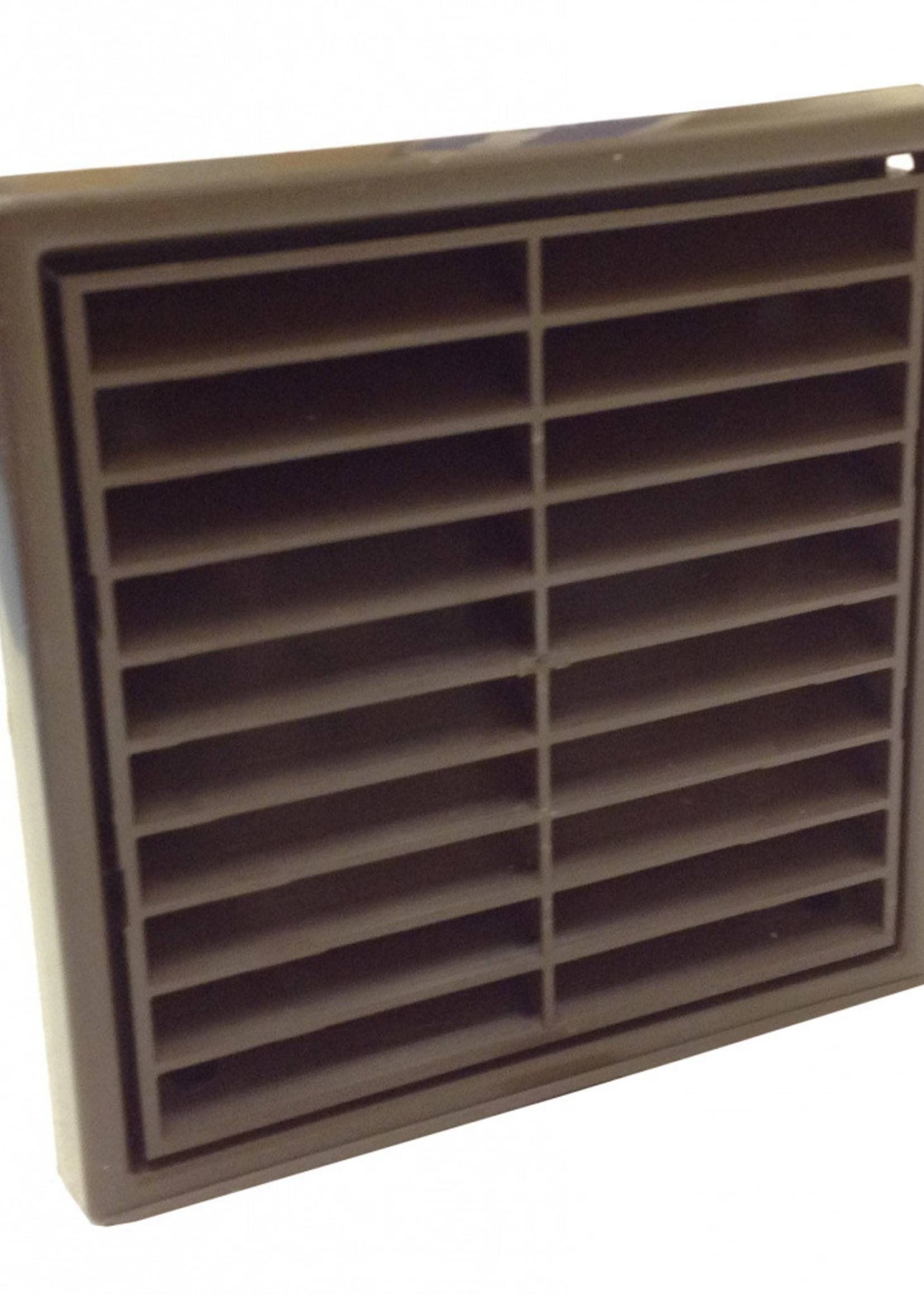 Manrose Manrose Louvred Grille 4" / 100mm Brown