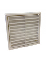 Manrose Manrose Louvred Grille 4" / 100mm White