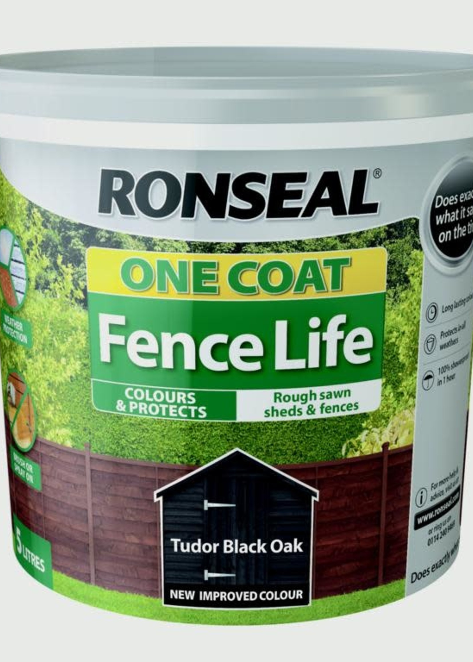 Ronseal One Coat Fence Life 5L