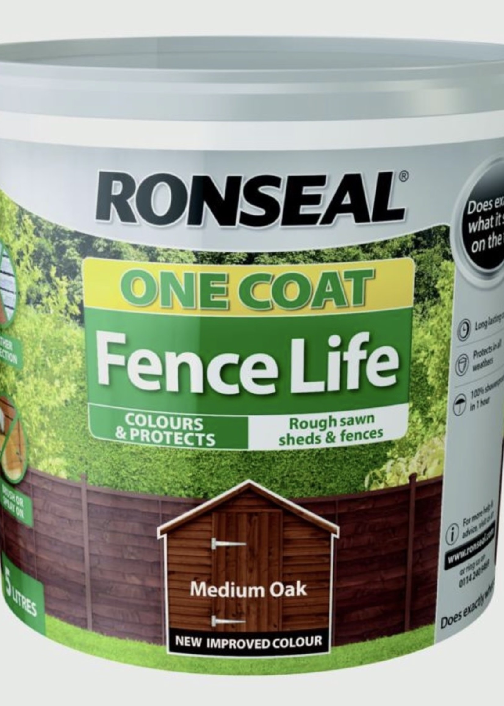 Ronseal One Coat Fence Life 5L