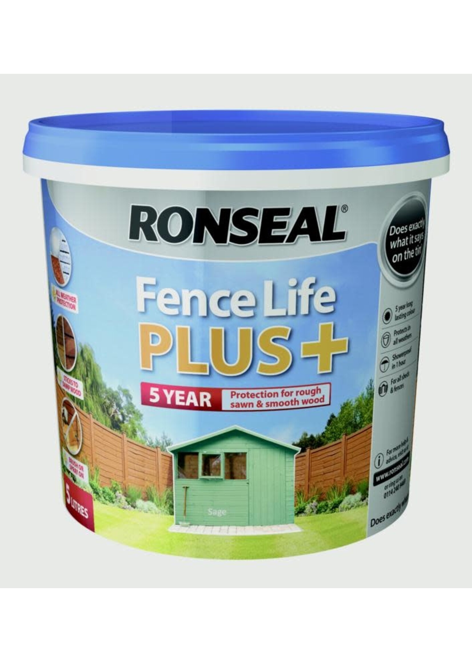 Ronseal Ronseal Fence Life Plus 5L