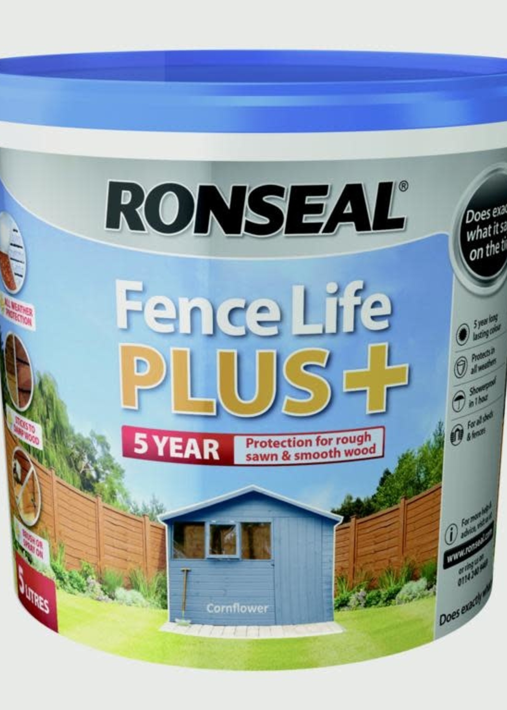 Ronseal Ronseal Fence Life Plus 5L