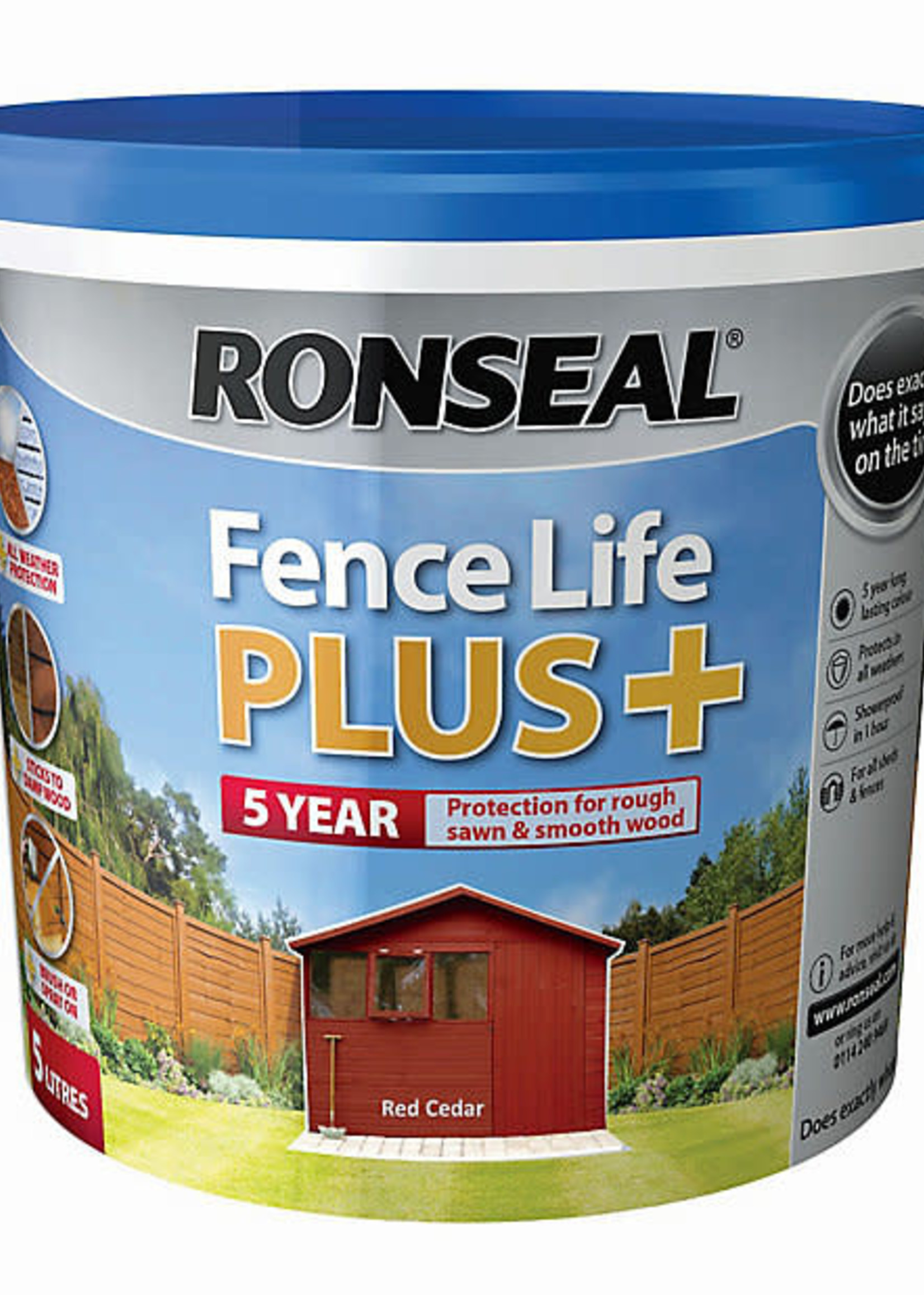 Ronseal Ronseal Fence Life Plus 5L