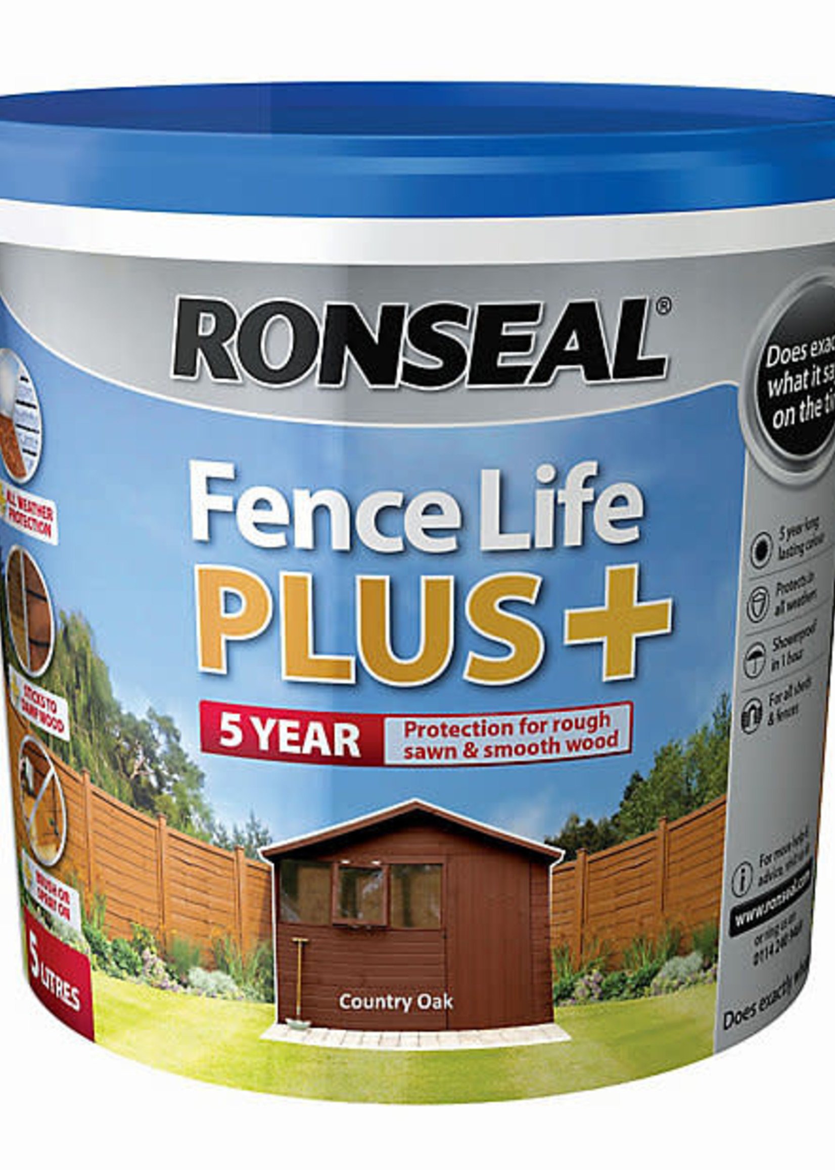 Ronseal Ronseal Fence Life Plus 5L