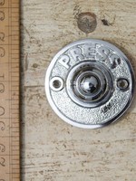 ‘Press’ Round Bell Push Chrome