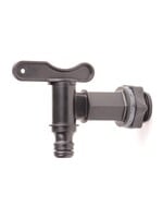 ALM LAWNMOWER SPARES ALM Black Plastic Water Butt Tap