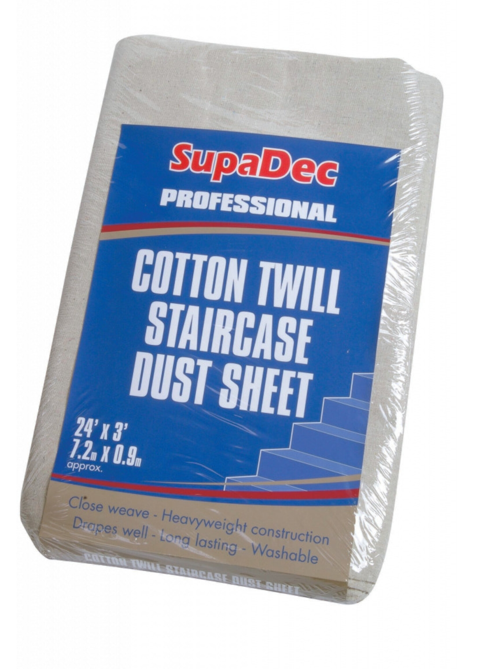 SupaDec SupaDec Staircase Dust Sheet 7.3mtr x 0.9mtr