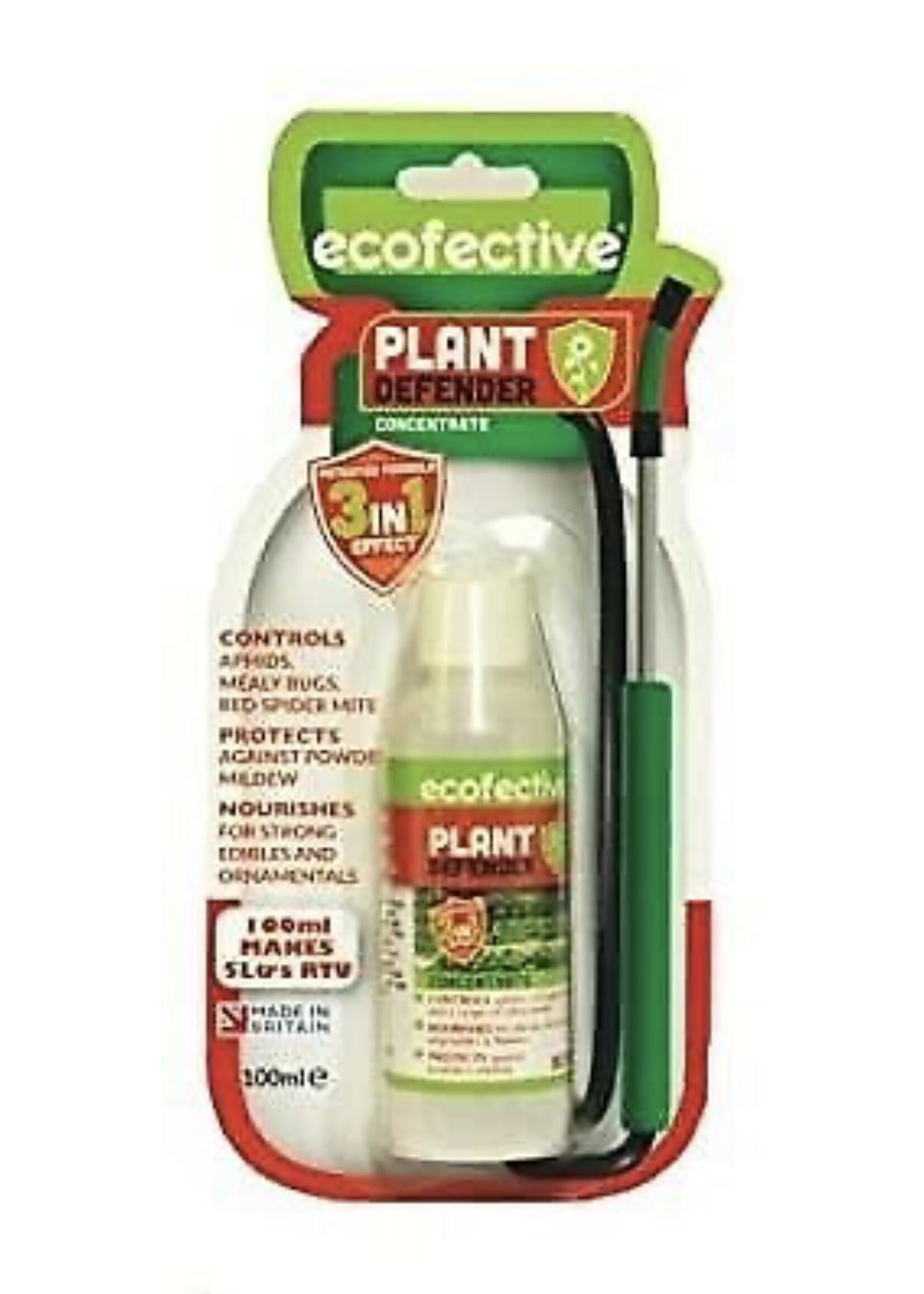 Ecofective Plant Defender 100ml Concentrate NOW HALF PRICE