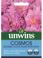 Unwins Cosmos - Double Click Rose Bon Bon