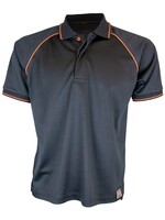 Unbreakable Unbreakable U400 Newark Black Trimmed Polo