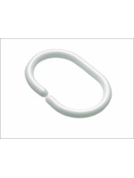 Croydex Croydex Shower Curtain 'C’ Rings White 12 Pack