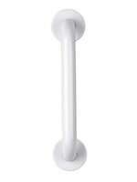 Croydex Stainless Steel Grab Rail 30cm - White