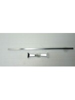 Croydex Sutton Single Towel Rail - Chrome