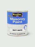 Rustins Rustins Masonry Paint 250ml White