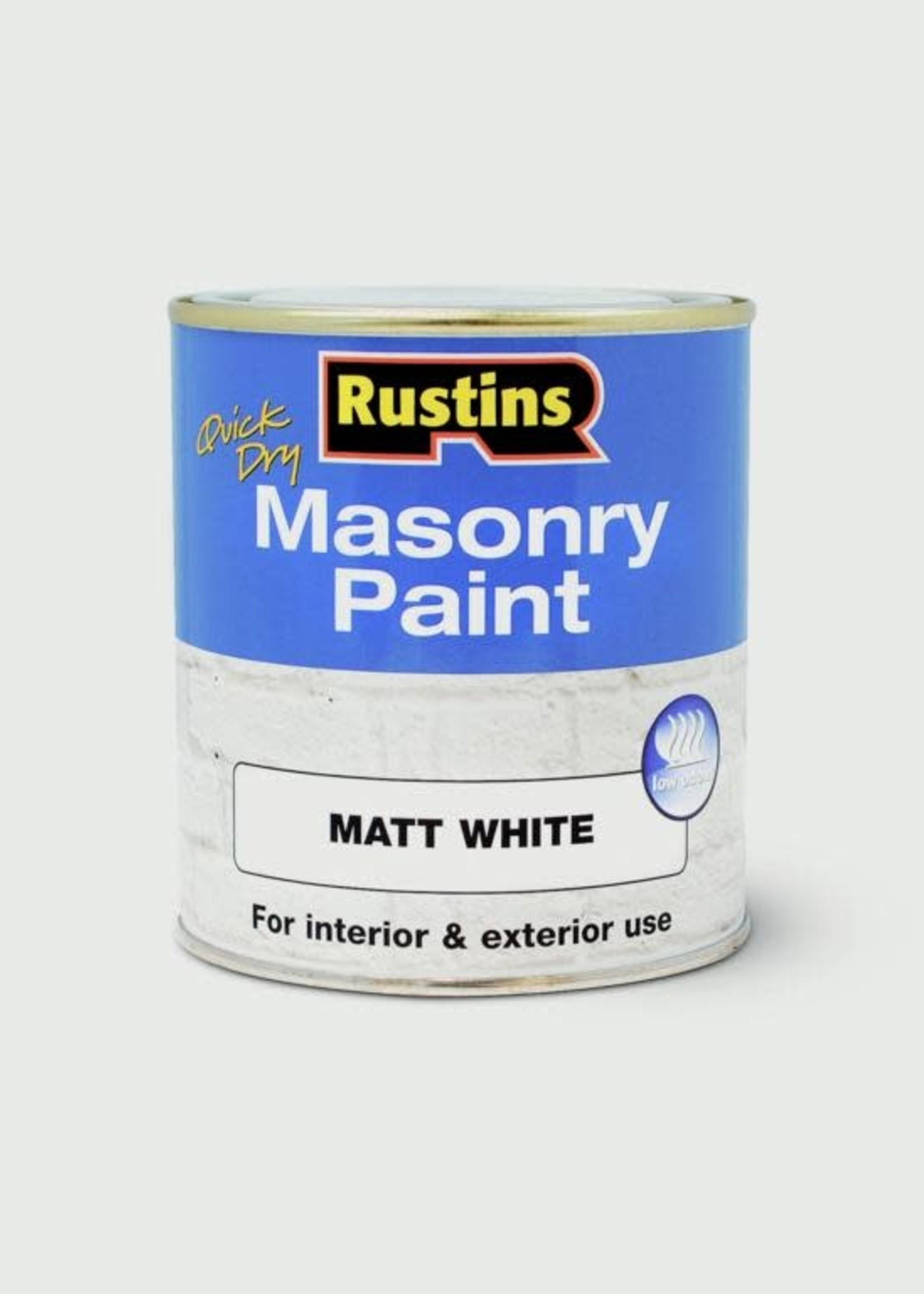 Rustins Rustins Masonry Paint 250ml White