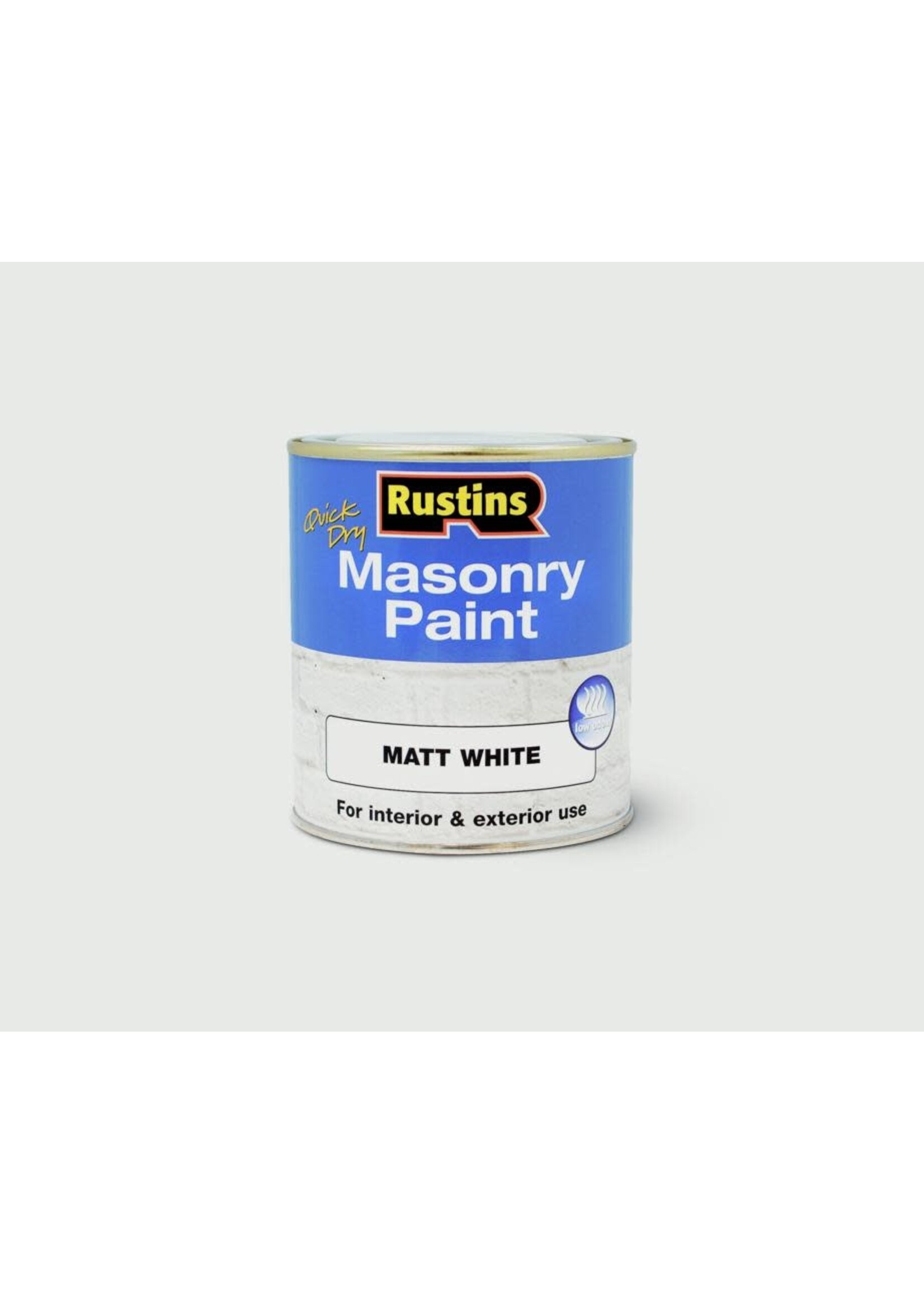 Rustins Rustins Masonry Paint 250ml White