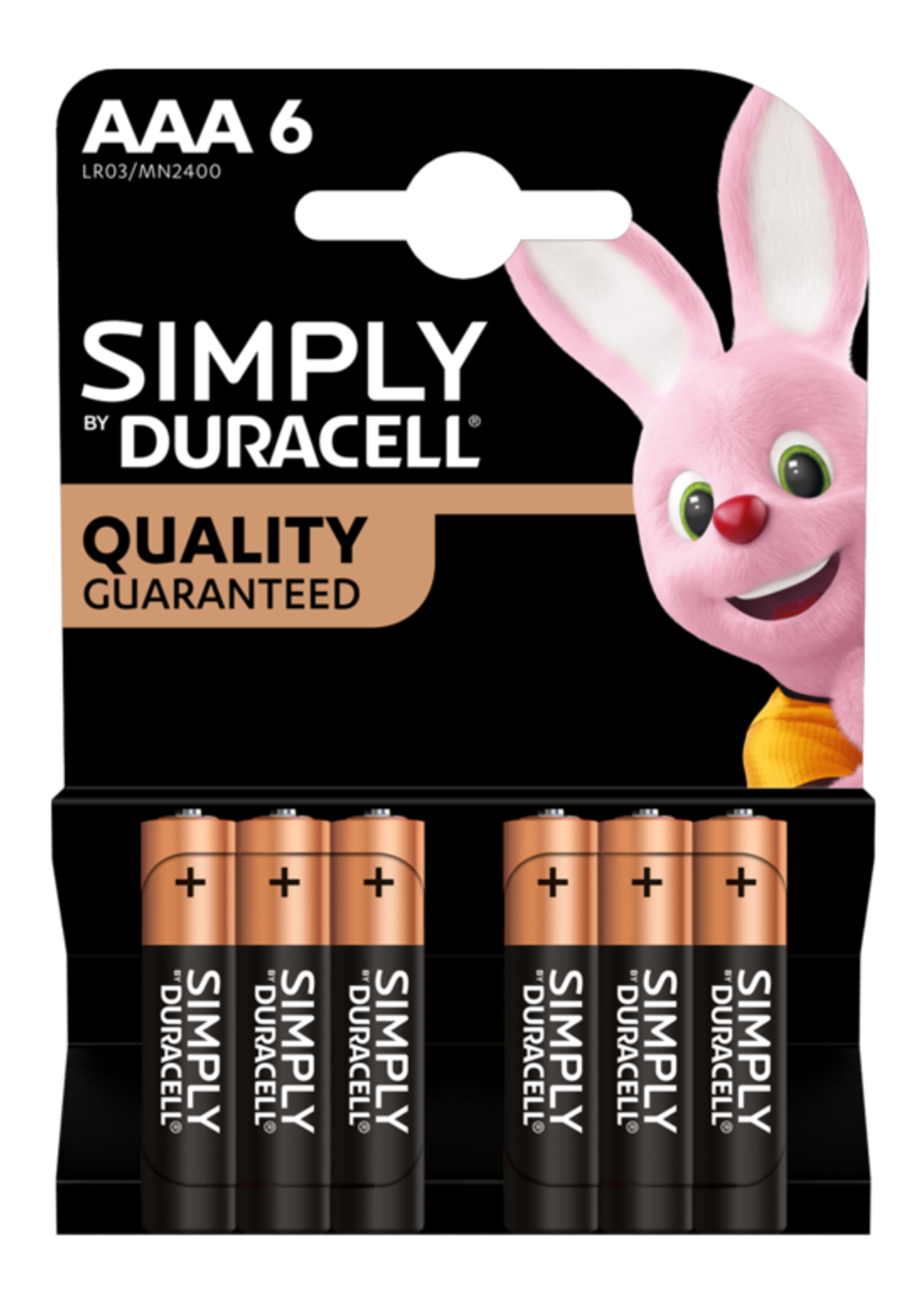 Duracell Duracell Simply Batteries AAA 6 Pack