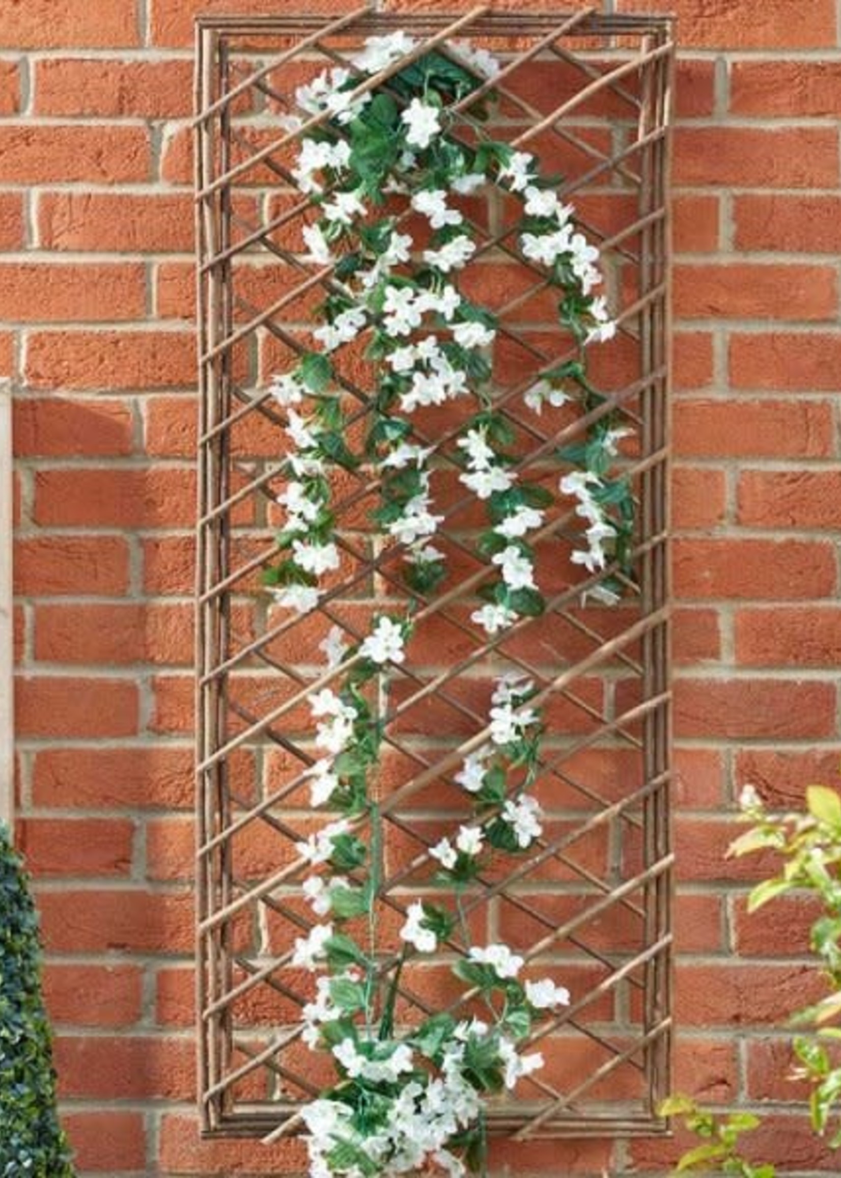 Smart Garden Heavy Duty Framed Willow Square Trellis