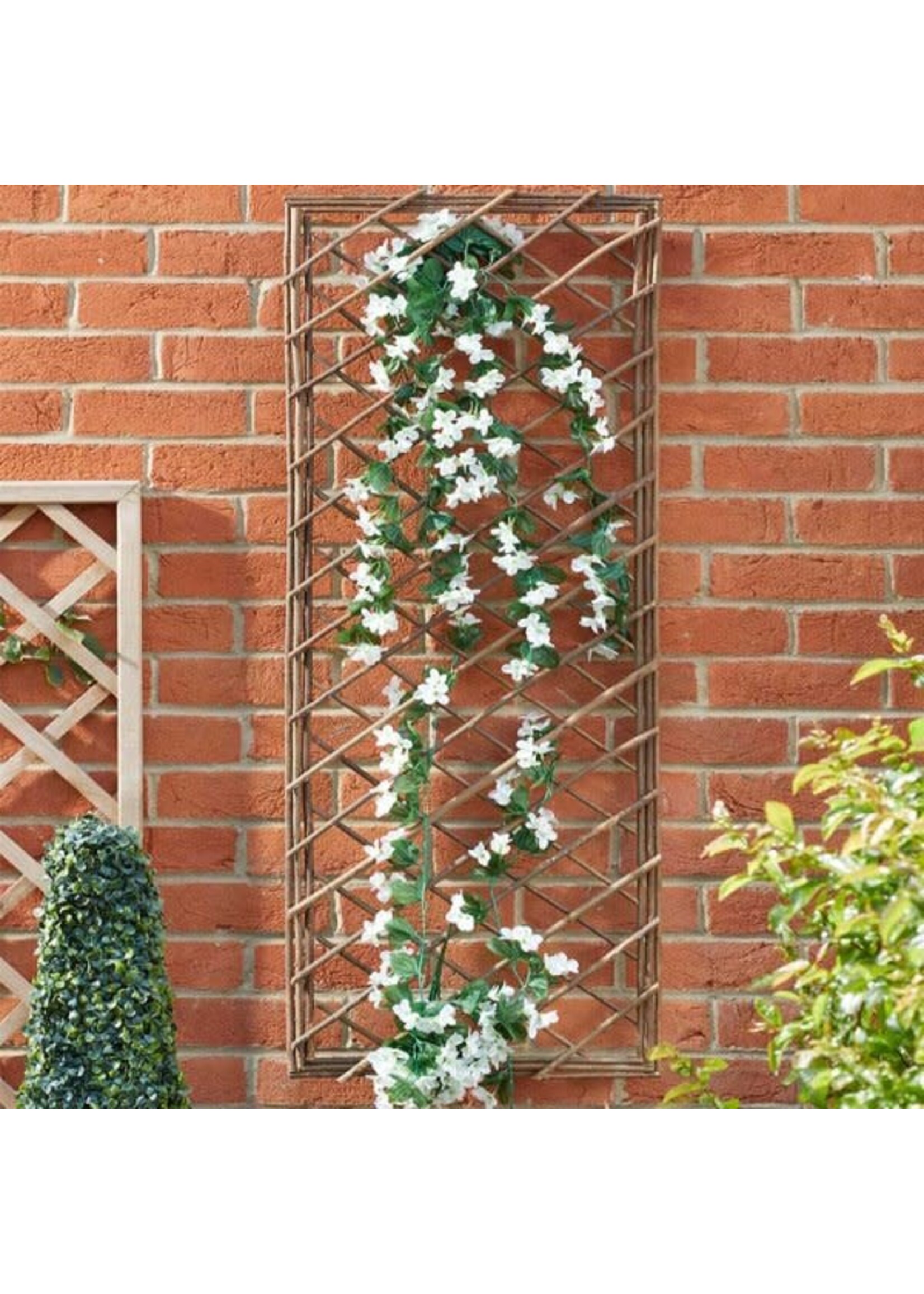 Smart Garden Heavy Duty Framed Willow Square Trellis