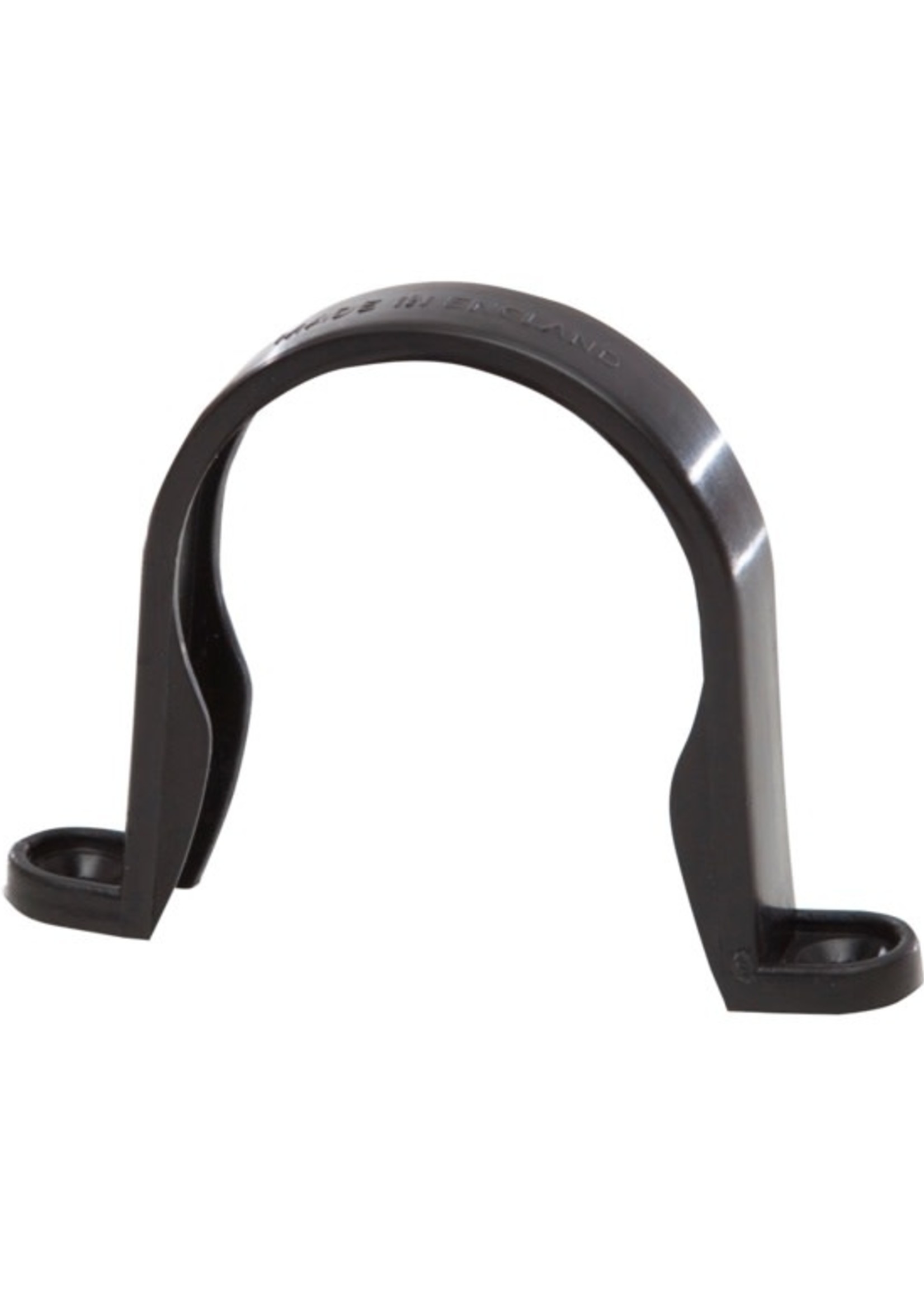 Polypipe Polypipe Round Downpipe Bracket Black 50mm