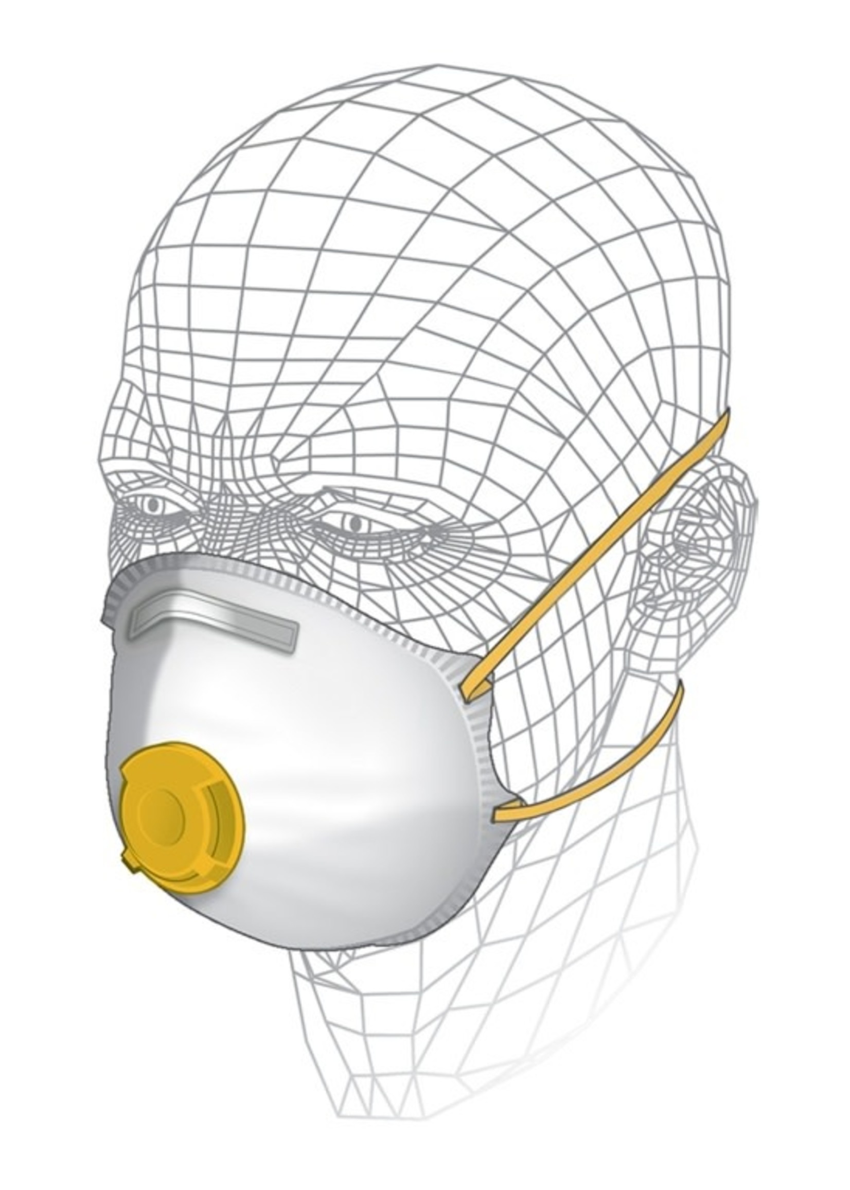 Vitrex Vitrex Tool & MDF Respirator Filter FFP2