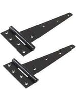 Select Tee Hinges 300mm Black 1 Pair