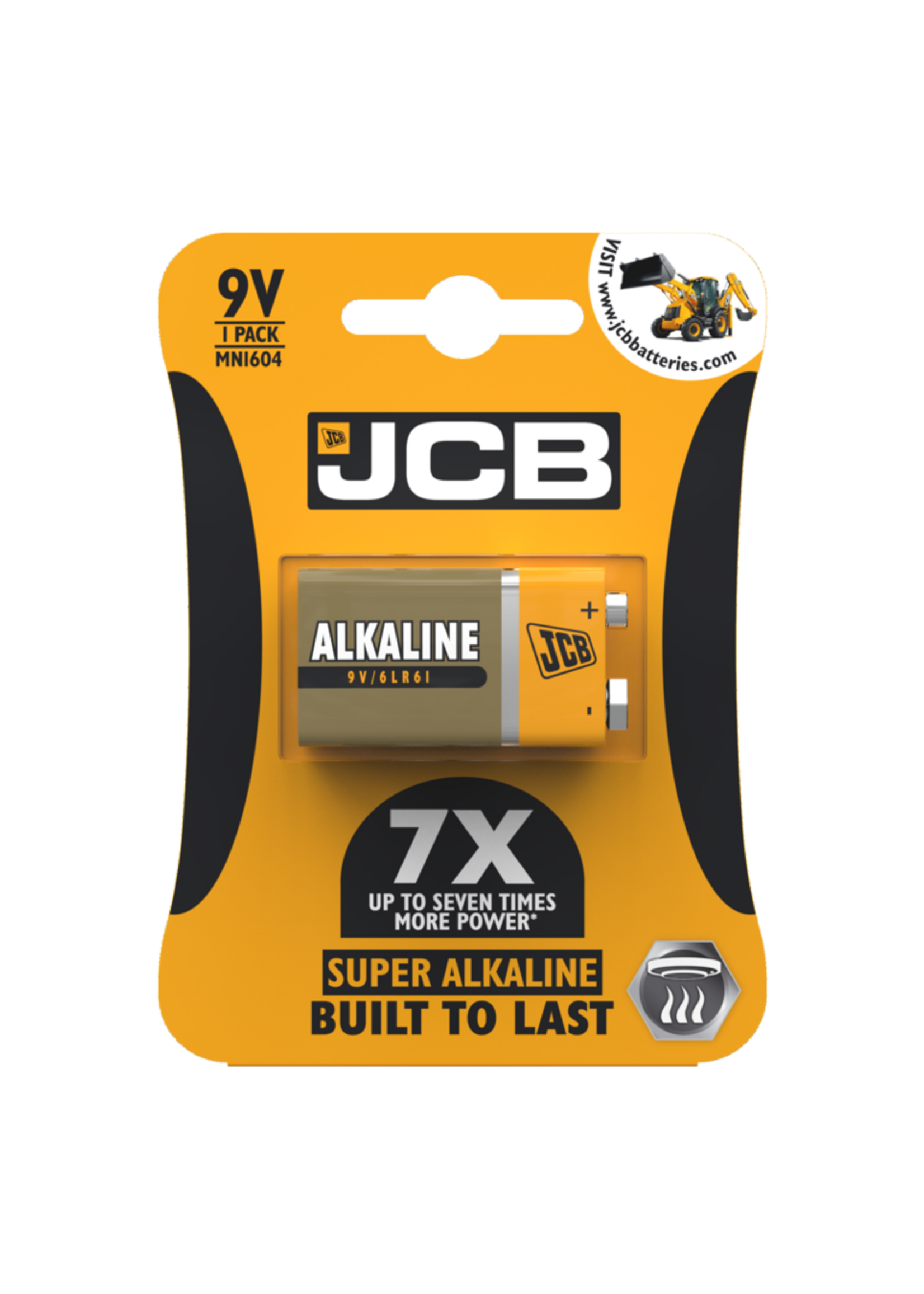 JCB JCB Battery Super Alkaline 9v