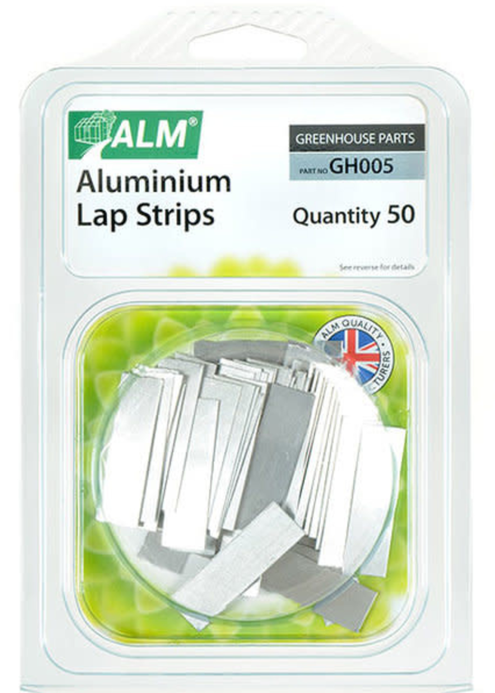 ALM LAWNMOWER SPARES ALM Aluminium Lap Strips Pack of 50