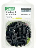 ALM LAWNMOWER SPARES ALM Shading and Insulation Fixers Pack of 20