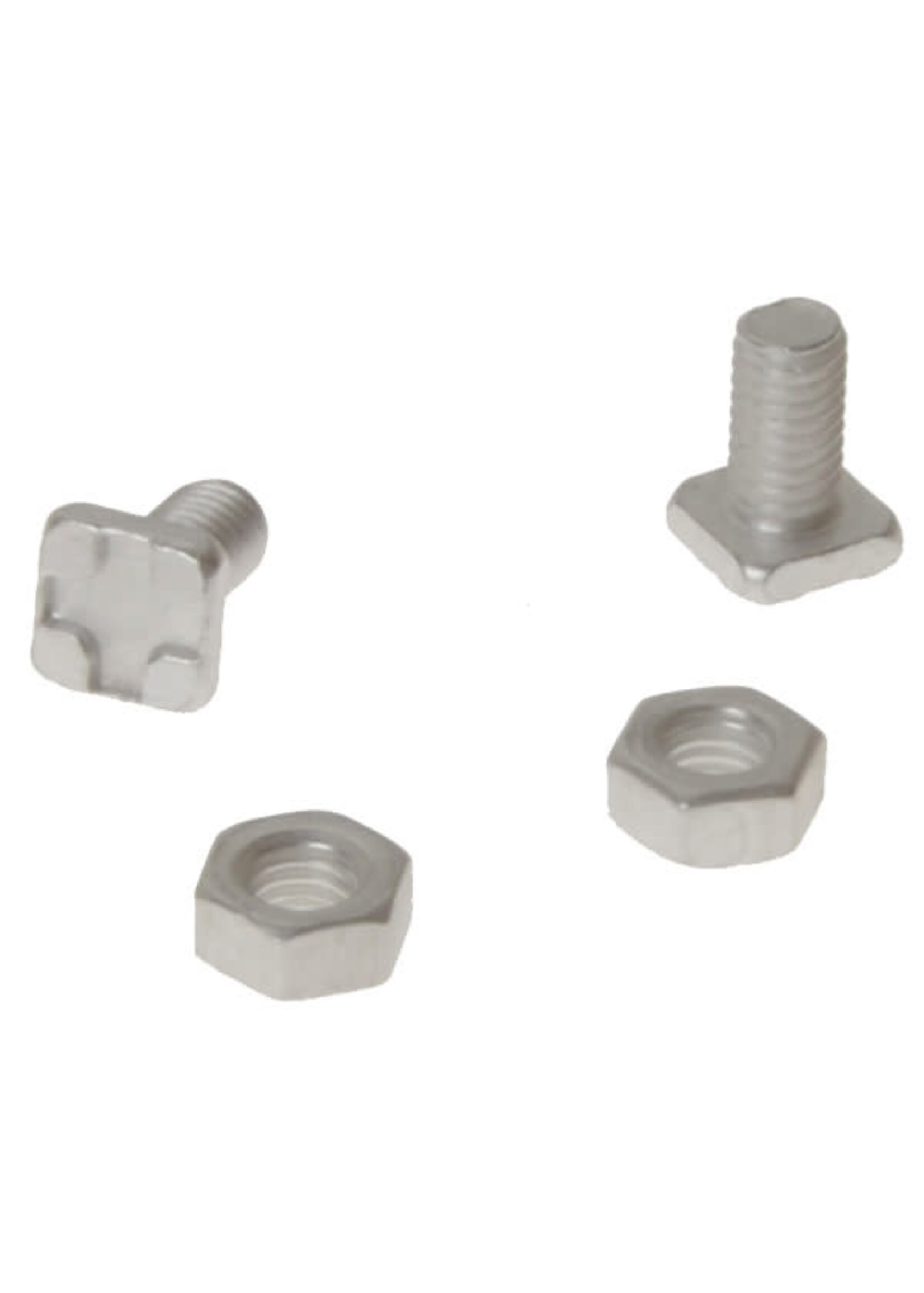 ALM LAWNMOWER SPARES ALM Square Head Bolts & Nuts Pack of 20