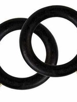 SupaDec SupaDec Curtain Rings Black 4 Pack