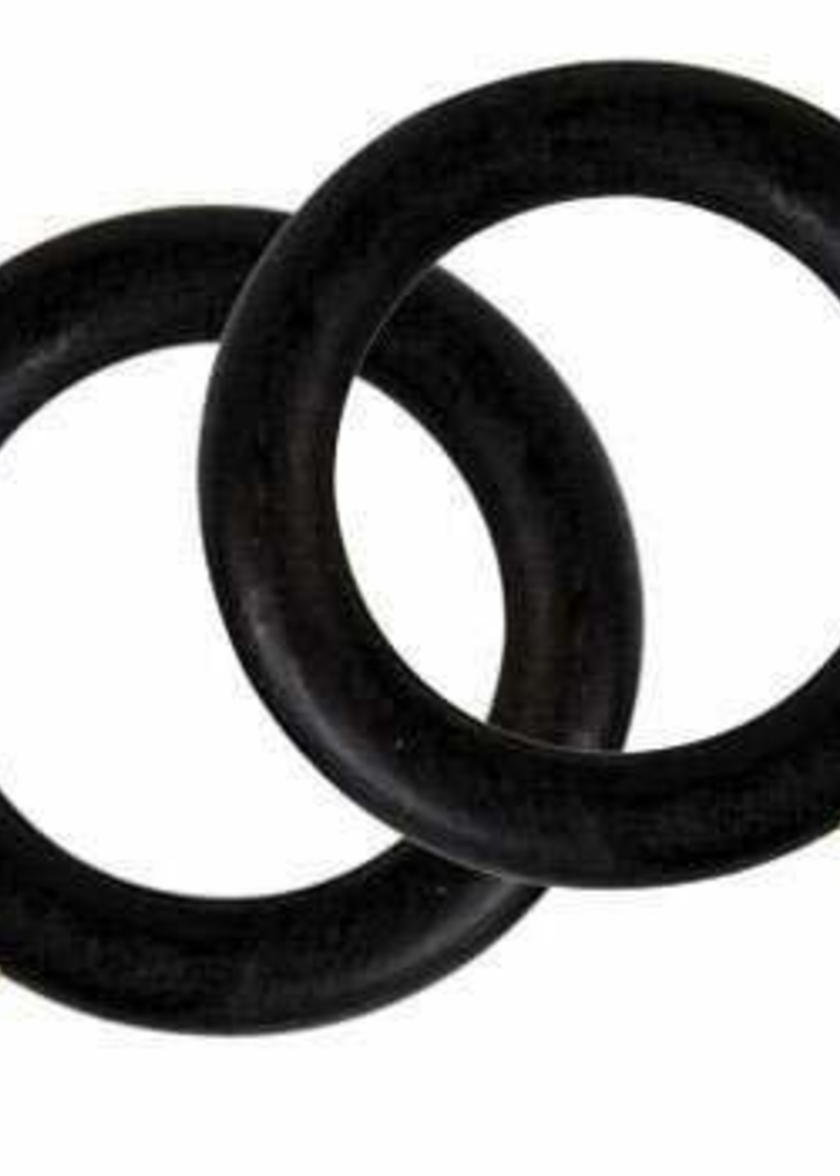 SupaDec SupaDec Curtain Rings Black 4 Pack