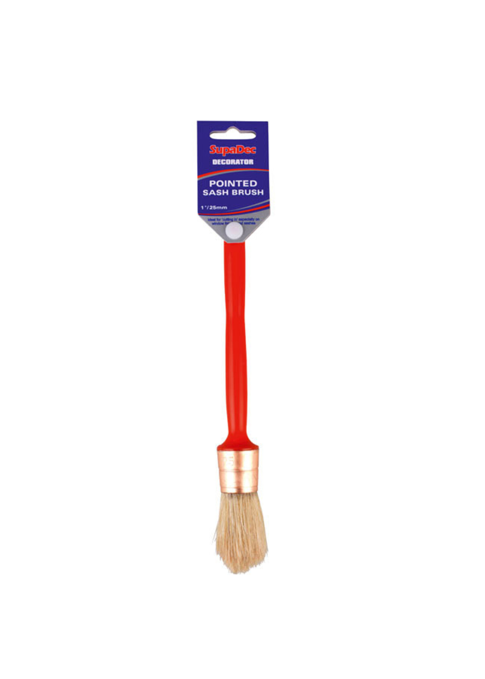 SupaDec SupaDec Pointed Sash Brush 25mm