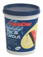 SupaDec SupaDec Waterproof Fix and Grout 1kg