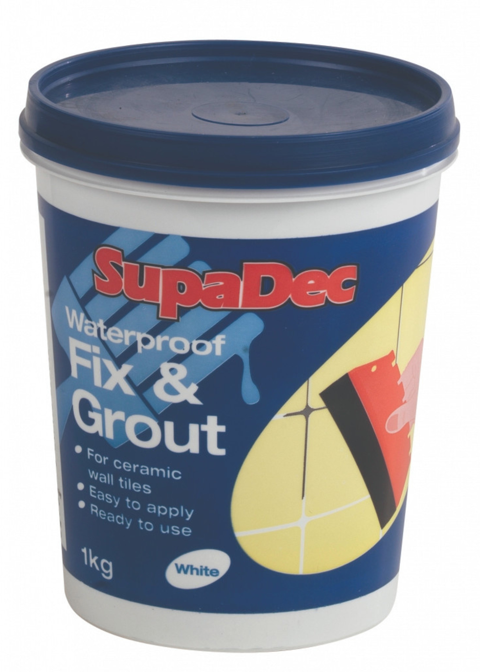 SupaDec SupaDec Waterproof Fix and Grout 1kg