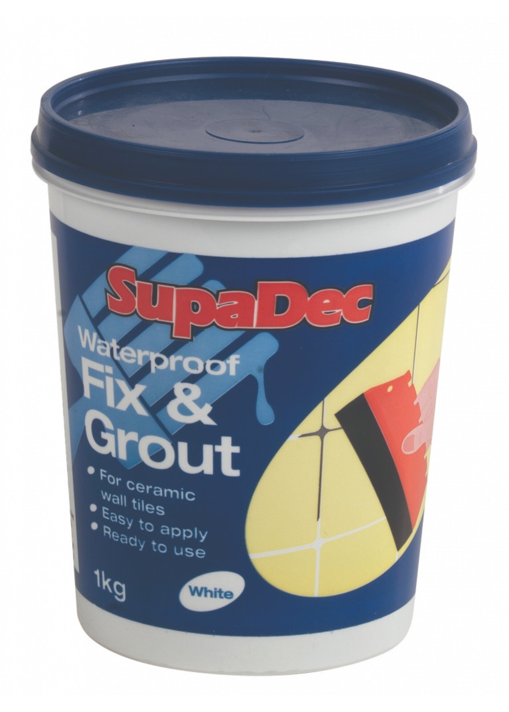 SupaDec SupaDec Waterproof Fix and Grout 1kg