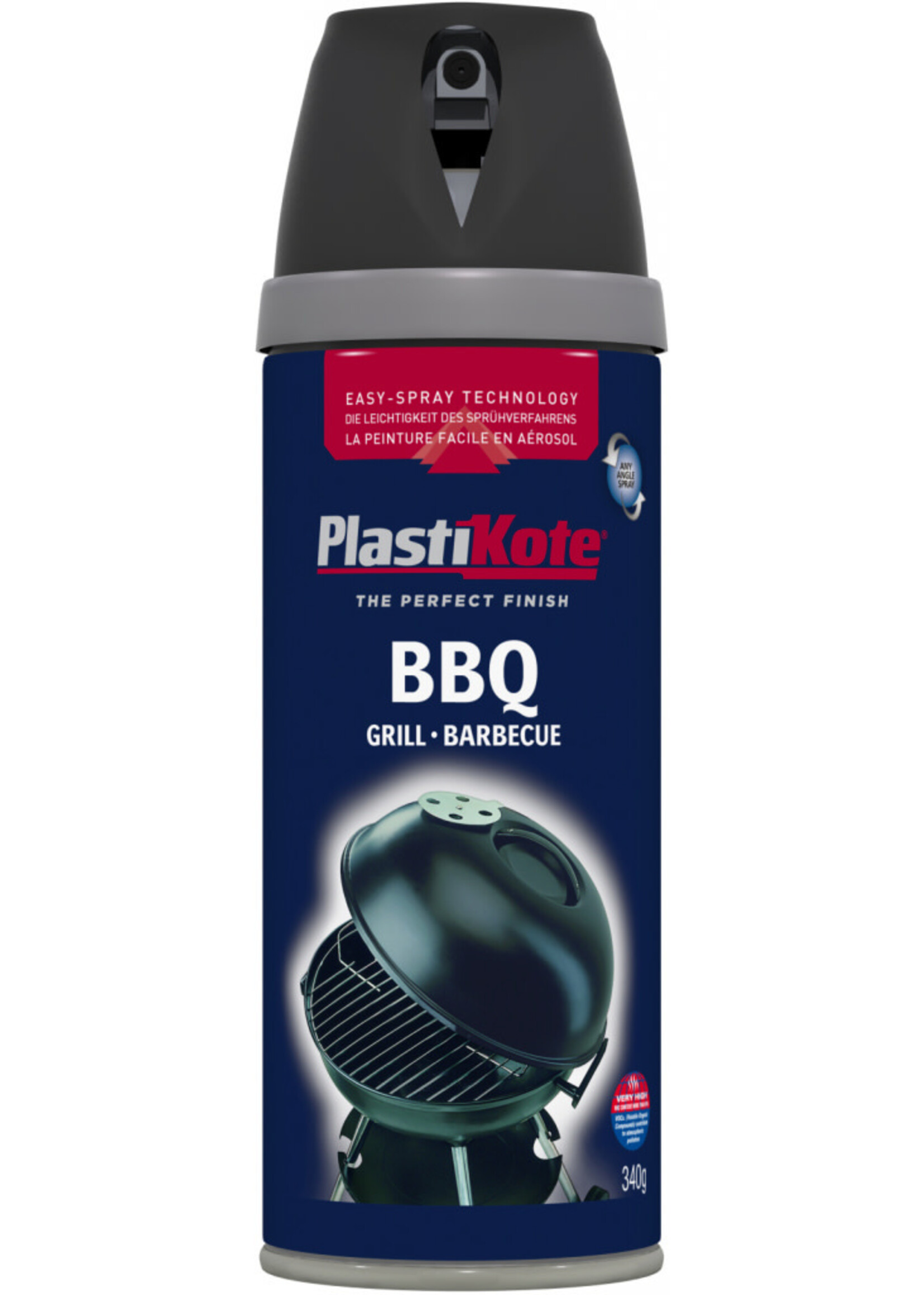 Plasti-Kote PlastiKote BBQ Spray Paint 400ml