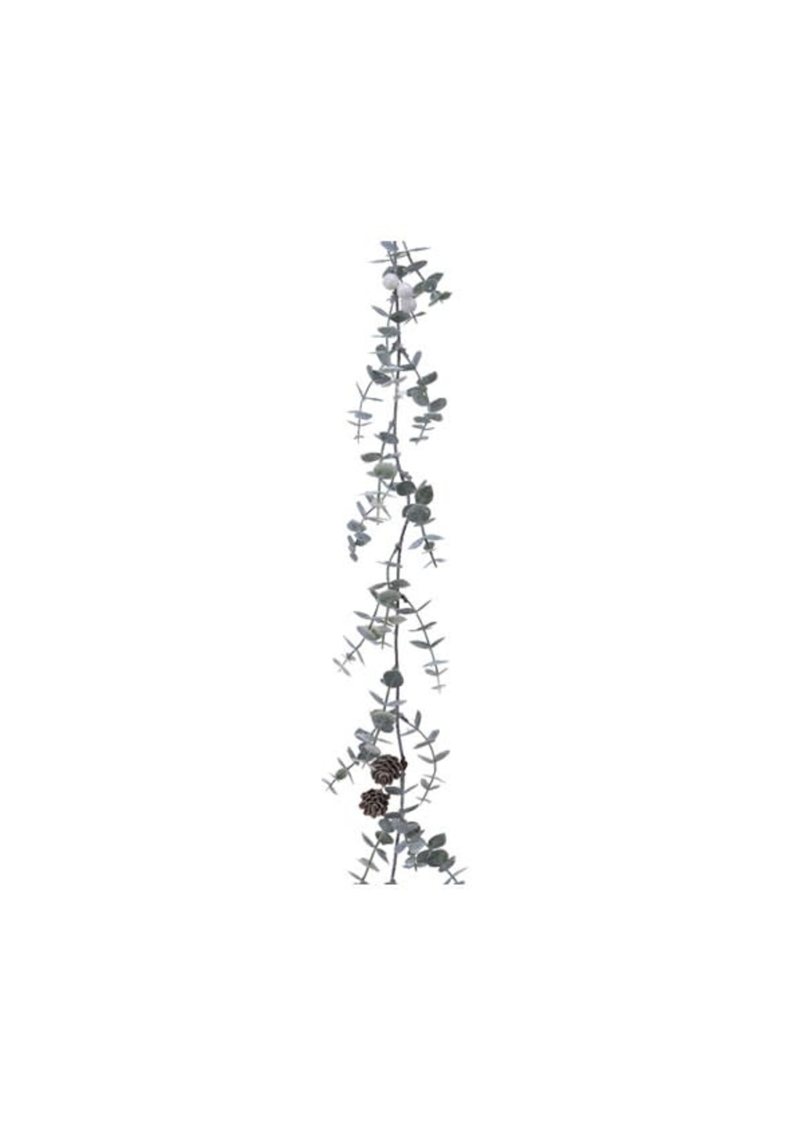 Decoris Eucalyptus Garland  With Pinecones and Berries 150cm
