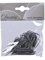 Decoris Iron Staples For Wreath Making  4cm