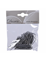 Decoris Iron Staples For Wreath Making  4cm